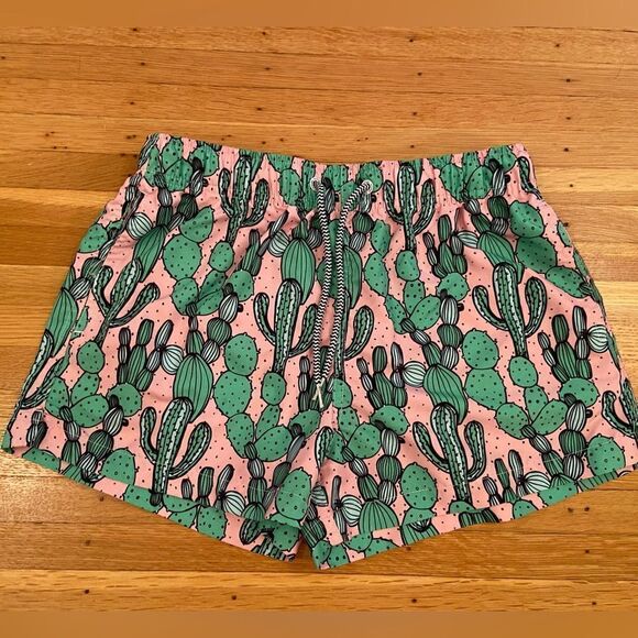 Boardies Apparel pink/green cactus swim shorts - Picture 1 of 5